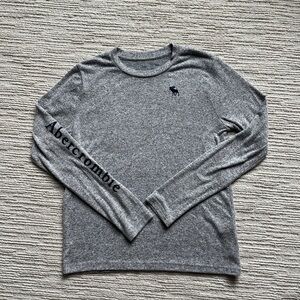 Abercrombie and fitch logo crewneck sweater
